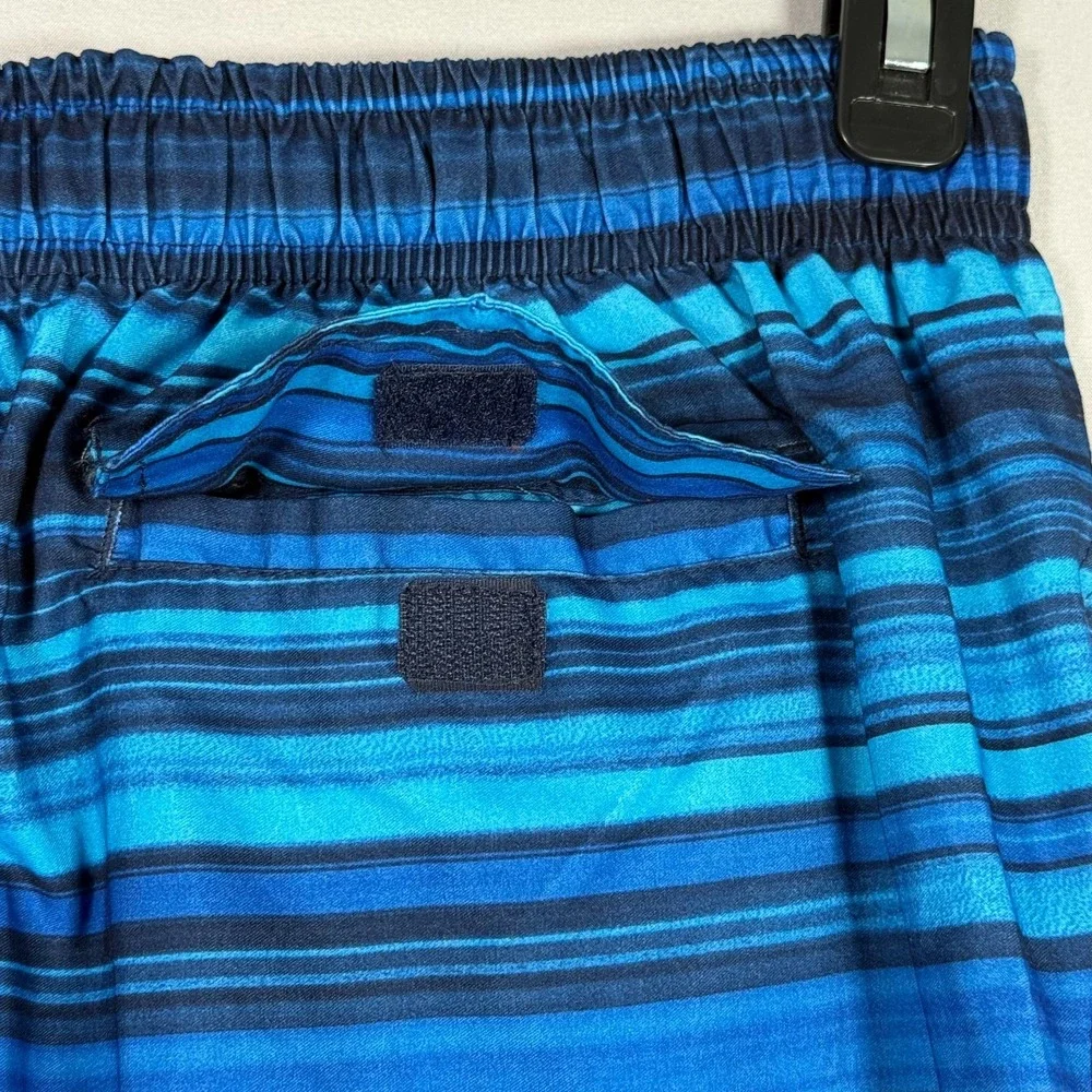 Laguna Men's Swim Trunks Bathing Suit 29x13.5in Blue Swimwear Shorts Mesh Lined‎
